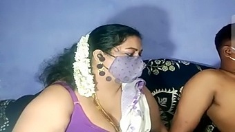 A Randy Indian Bbw Wife Gives A Blowjob.