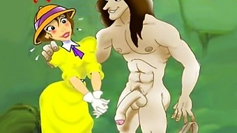 Tarzan And Teen Jane Are Hardcore Orgy.