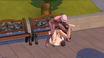 Sims 4: Gay Men Engage In Public Sex
