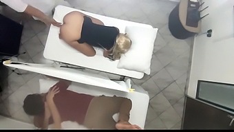 Amazing Cuckold Husband Watches As His Beautiful Wife Gets Fucked By The Masseuse
