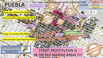Map Of Street Prostitution In Puebla, Mexico With Facial And Oral Sex Services