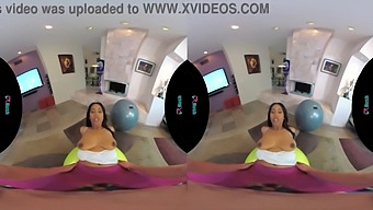 Jenna Foxx Bends Over And Takes It In Her Yoga Pants