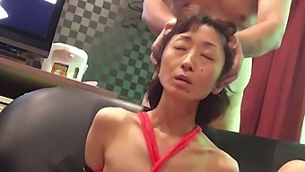 Japanese Girl Miyuki Humiliated While Filming Av On Sofa