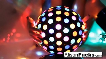 Alison Tyler, A Busty Beauty, Dances Seductively At The Disco