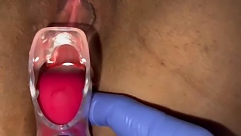 Gynecologist'S Speculum Play Leads To Explosive Orgasm
