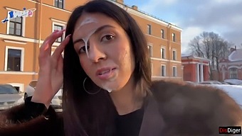 Stunning Woman Flaunts Facial In Public To Earn Unexpected Bonus From Unknown Individual - Cumwalk