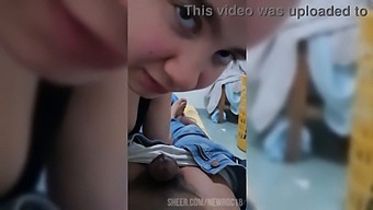 Wild Dorm Party Leads To Intense Facial For Young College Student