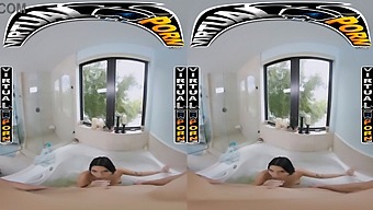 Experience A Steamy Bath With Kiana Kumani In This Vr Video
