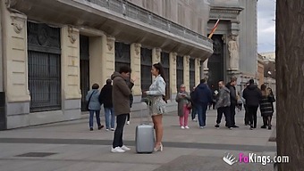 Nuria Millan, A Novice Beauty, Enjoys Selecting Strangers On The Street For Sexual Encounters!