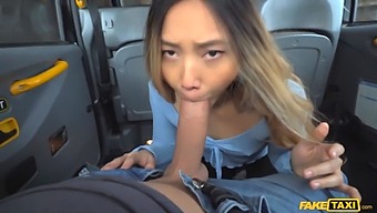 Fake Taxi Driver Helps Stranded Asian Girl With Public Urination And More