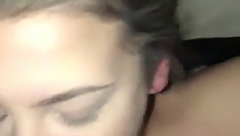 Stunning Girlfriend'S Oral Skills Caught On Camera