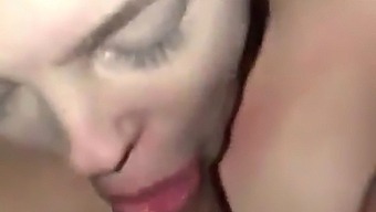 Stunning Girlfriend'S Oral Skills Caught On Camera
