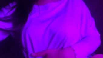 Latina College Girl'S Solo Playtime