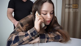 Pov Video Of A Teen Girl Getting Fucked While Talking On The Phone