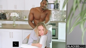 Cheating Blonde Gets Dominated By A Big Black Cock