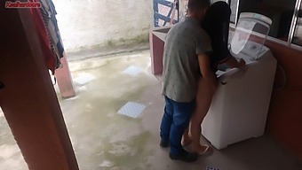 Horny Housewife Seduces The Repairman While Her Husband Is Out