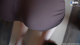 Petite Stepsister'S Yoga Class Turns Into Passionate Encounter With Well-Endowed Stud