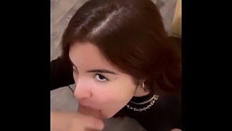 Teen Girlfriend Gives A Sensual Blowjob To Her Boyfriend'S Friend In Hd Video