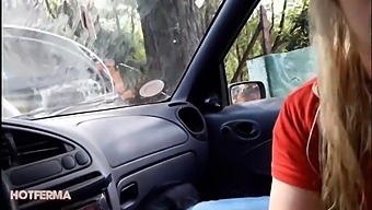 Amateur Couple Engages In Public Street Blowjob