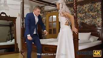 Interracial Wedding Turns Into Threesome With Bisexual Fiancé