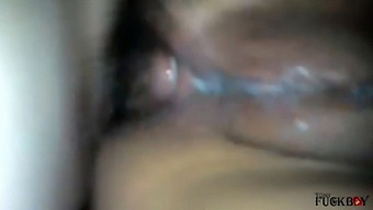 Brown Beauty'S Surprising Anal Encounter With Her Husband'S Friend