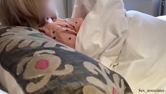 Stepmom Helps Son With His Erection In A Hotel Room
