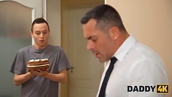 Tiny Tits Stepdad Catches His Stepdaughter On Couch With Another Guy