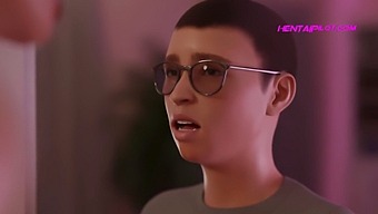 3d Animated Stepmother Seduces Her Stepson For A Hot Experience.